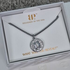 Bomb Party The Calista Necklace -Hematite